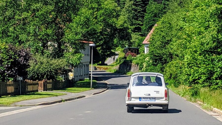 Schkeuditz: 4-Hour Vintage East German Trabant Rental - What the $159 price really covers