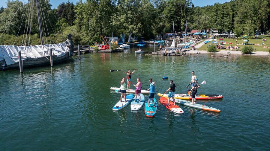 Stand Up Paddling at lake Chiemsee - Key points to know before you go