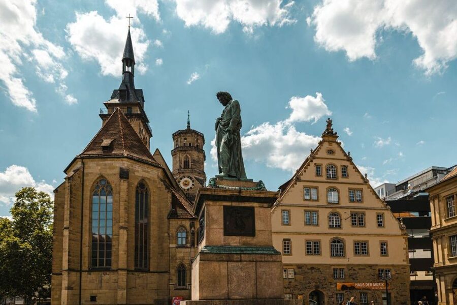 Stuttgart: City History Guided Walking Tour - The Market Square Finish