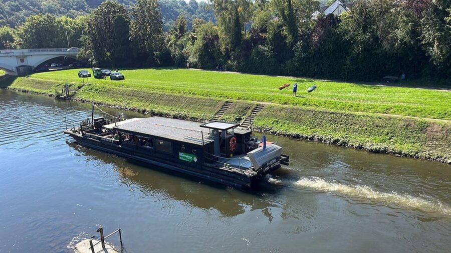 Stuttgart: Exklusive Floßboote Finne & Fischle - The Neckar route from Mühlhausen to Bad Cannstatt