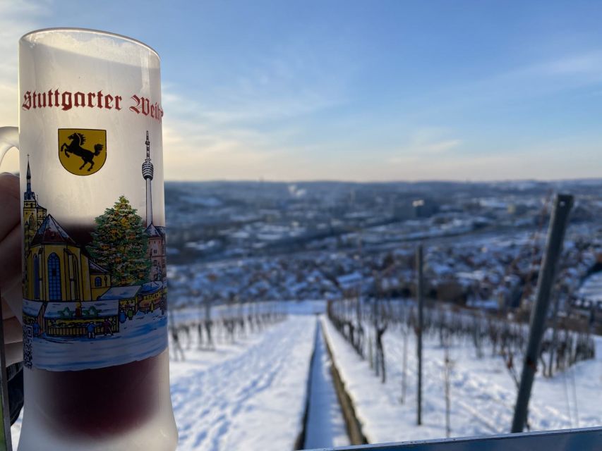Stuttgart: Guided Glühwein Tour - Walking through Stuttgart’s winter vineyards