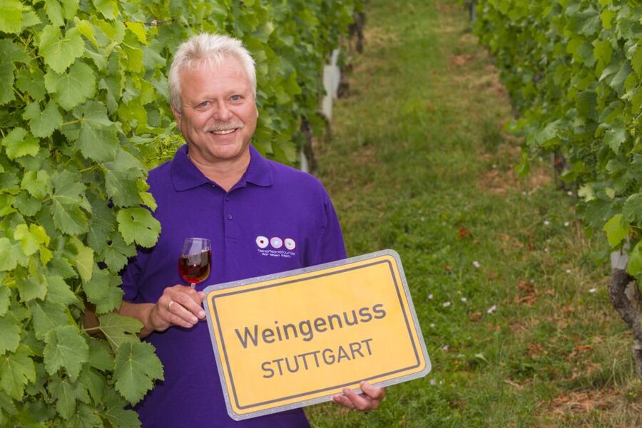 Stuttgart: Guided Wine Walk & Wine Tasting - Lookout points with a glass in hand