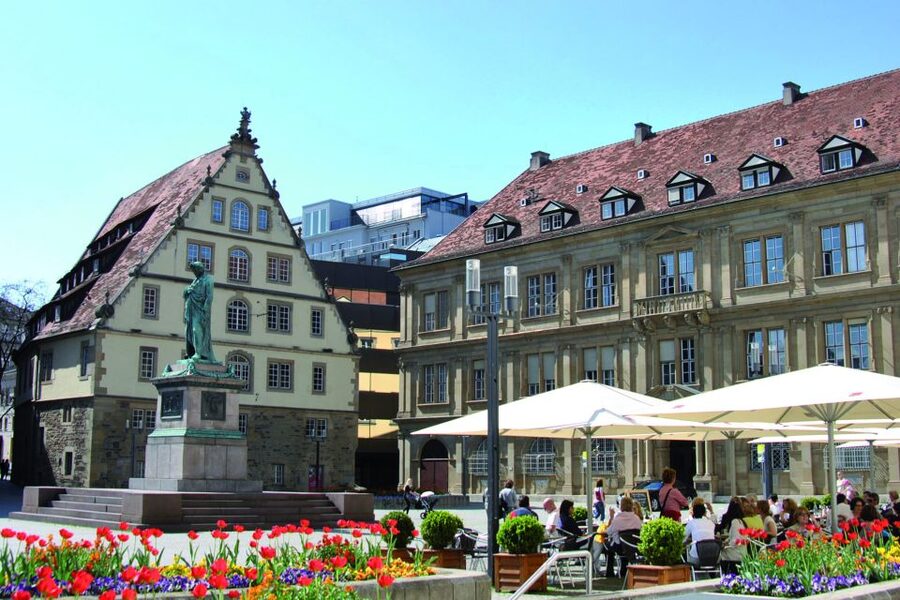 Stuttgart: Private Guided Circular City Walk - Schiller Square and Stuttgart’s unusual beginning