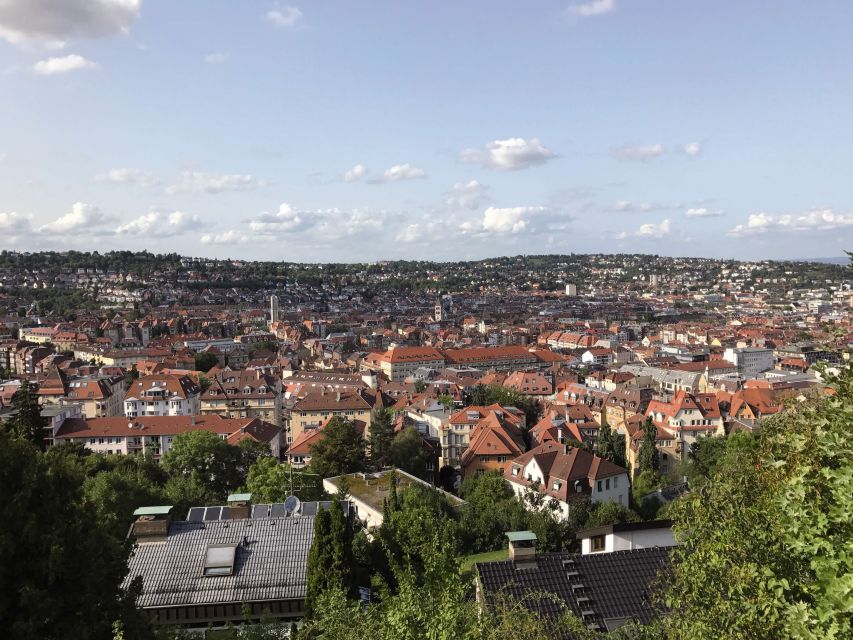 Stuttgart: Stäffele Guided Walking Tour - The Mitte route: Eugenstaffel and the view from Eugensplatz