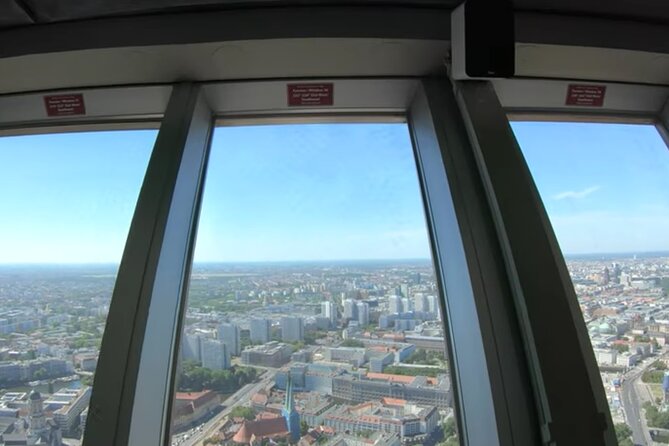 Ticket Admission to Berlin TV Tower - Reading the Displays Instead of Only Taking Photos