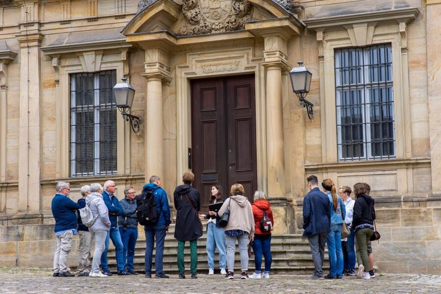 Witch Trials in Bamberg - Short walks keep the tour connected to the old town